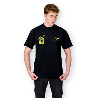 GOLD Apollo 11 Skate Fit Designer Tee | 90s Inspired Sportswear