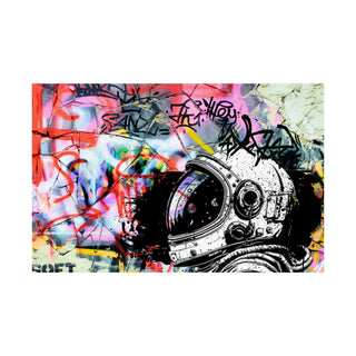 Urban Astronaut Matte Poster: Graffiti Odyssey Collection